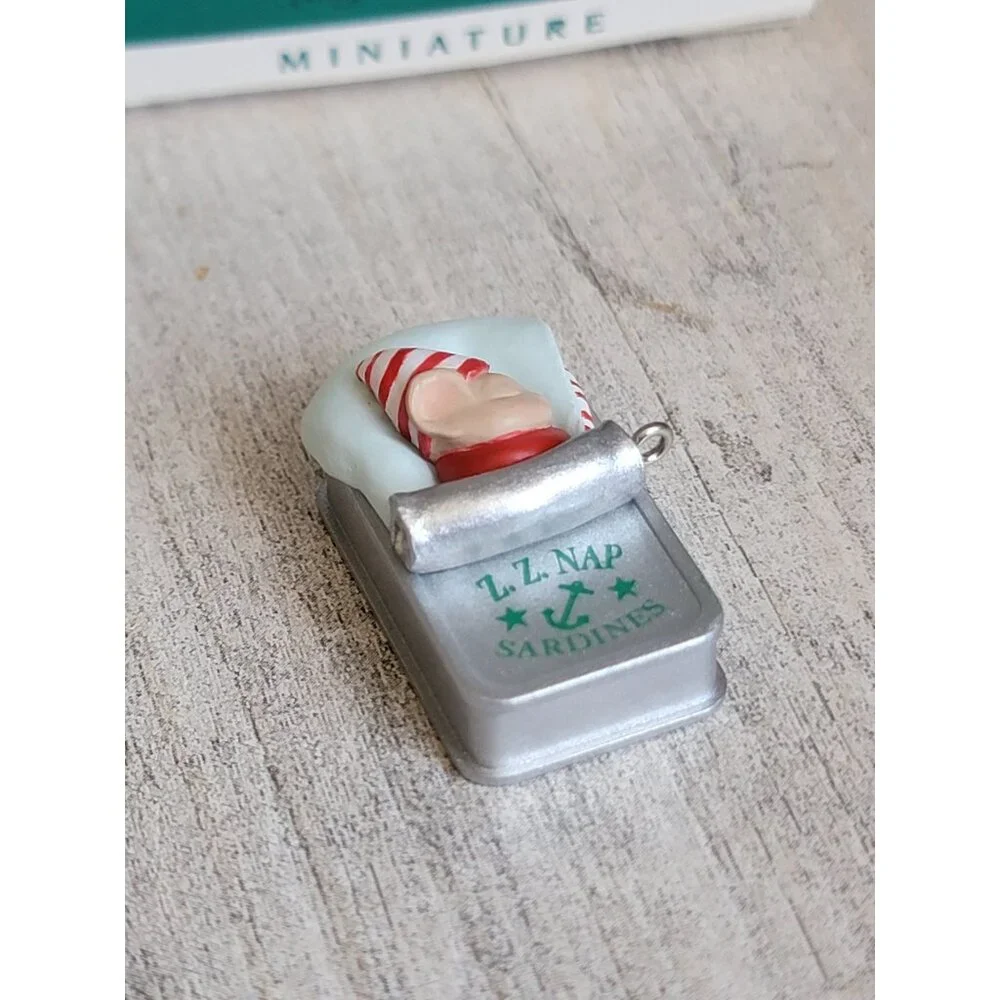 Hallmarks mouse miniature‎ variety candle bell ornament Xmas set